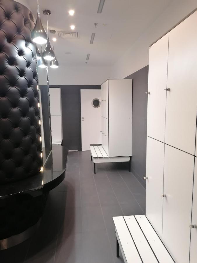 Szczecin Hanza Tower Apartment-Basen エクステリア 写真