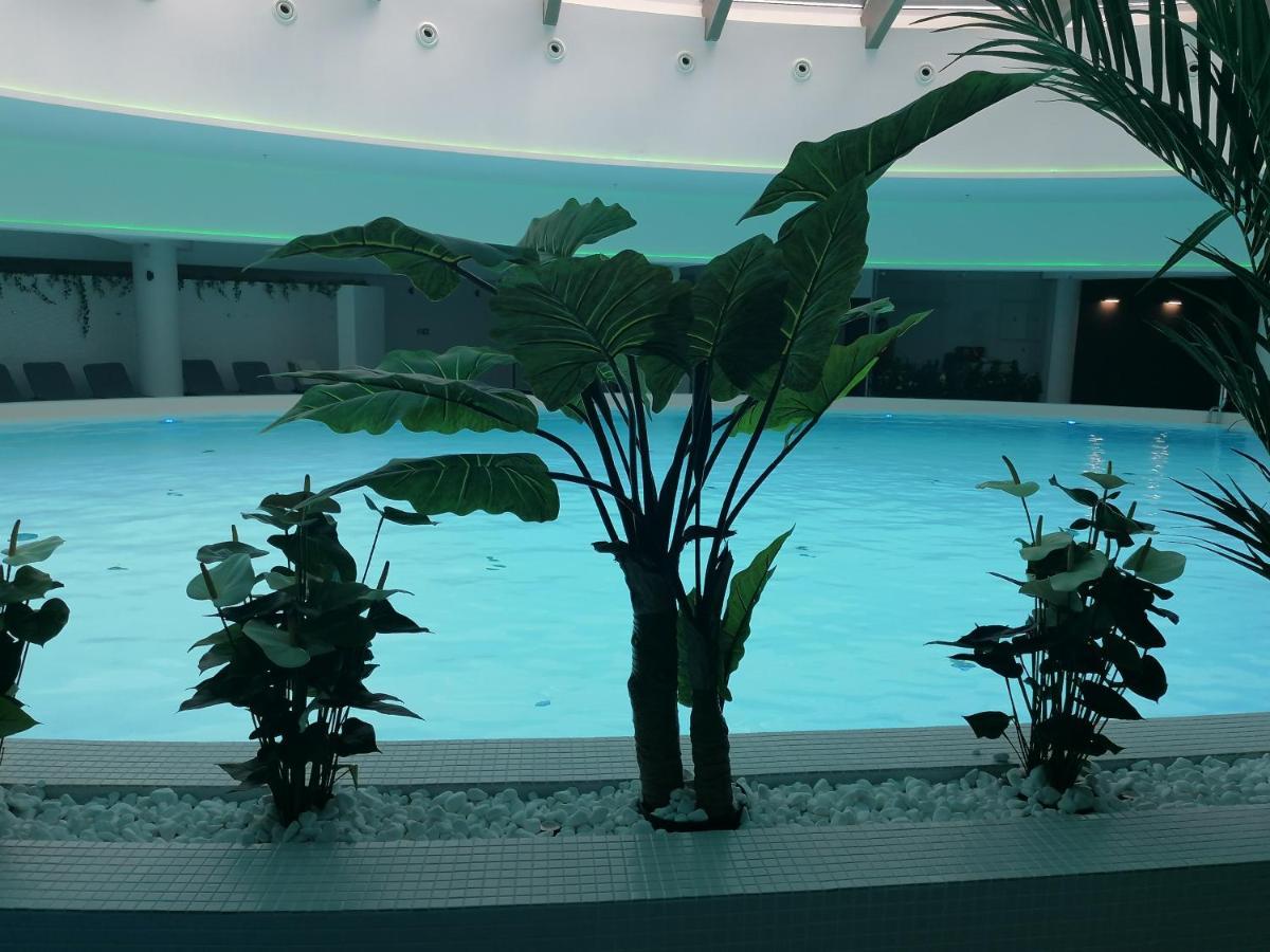Szczecin Hanza Tower Apartment-Basen エクステリア 写真