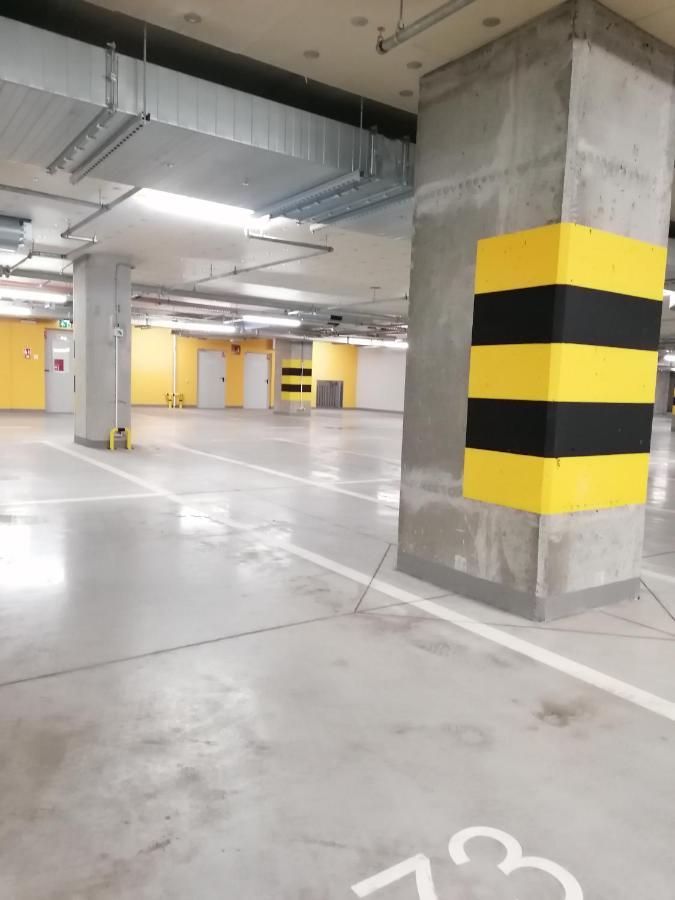 Szczecin Hanza Tower Apartment-Basen エクステリア 写真