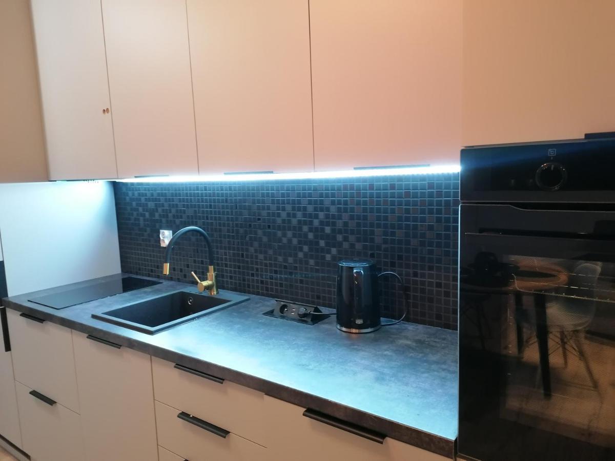 Szczecin Hanza Tower Apartment-Basen エクステリア 写真