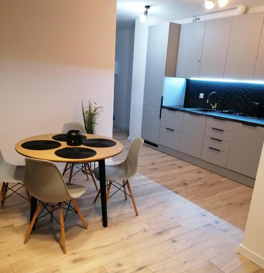 Szczecin Hanza Tower Apartment-Basen エクステリア 写真