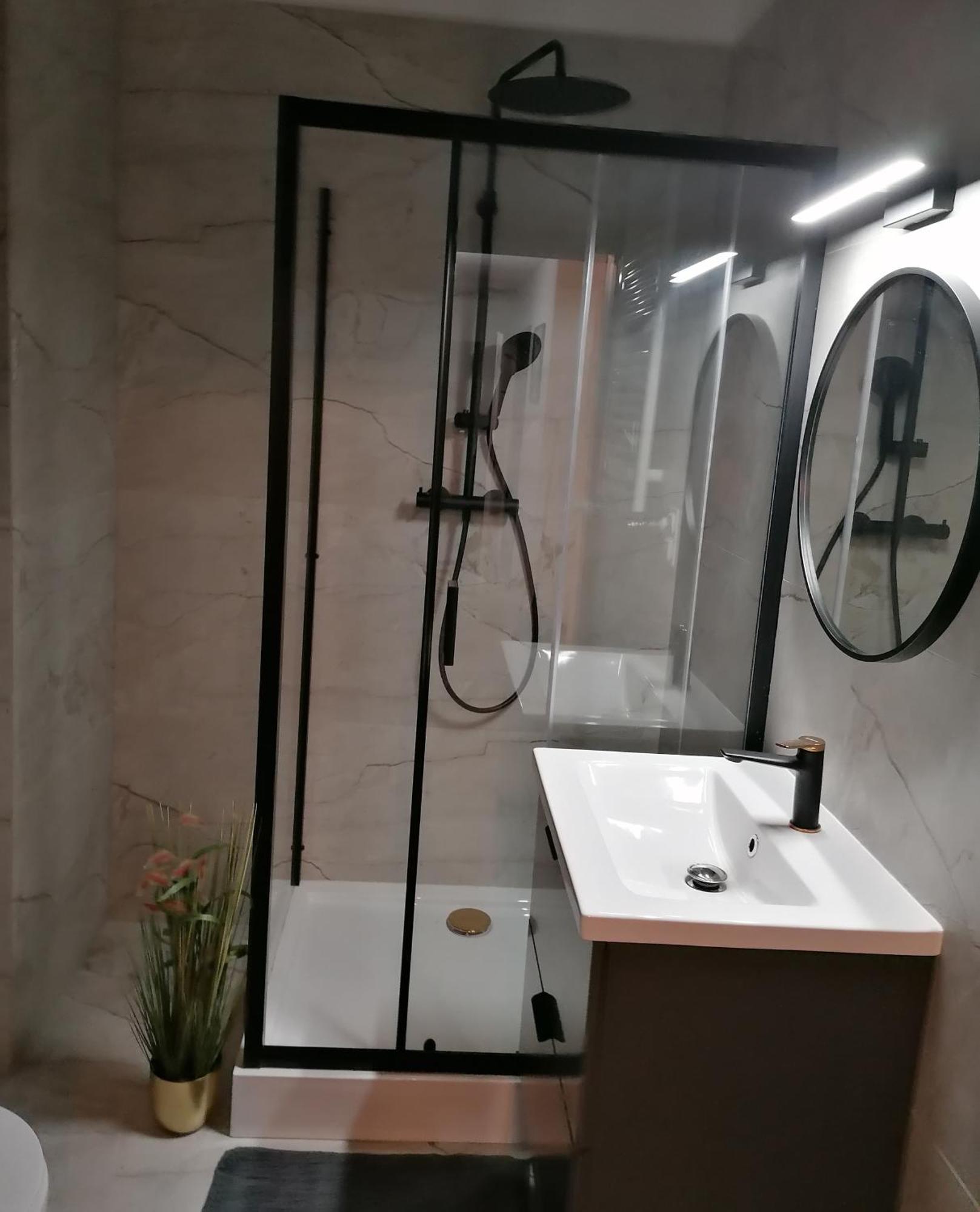 Szczecin Hanza Tower Apartment-Basen エクステリア 写真