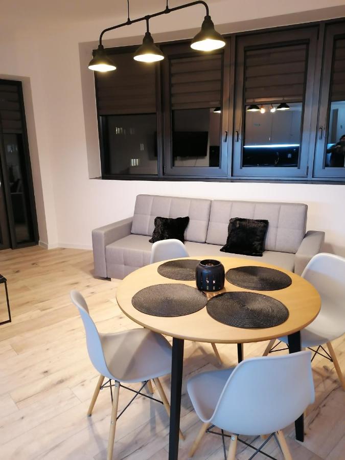Szczecin Hanza Tower Apartment-Basen エクステリア 写真