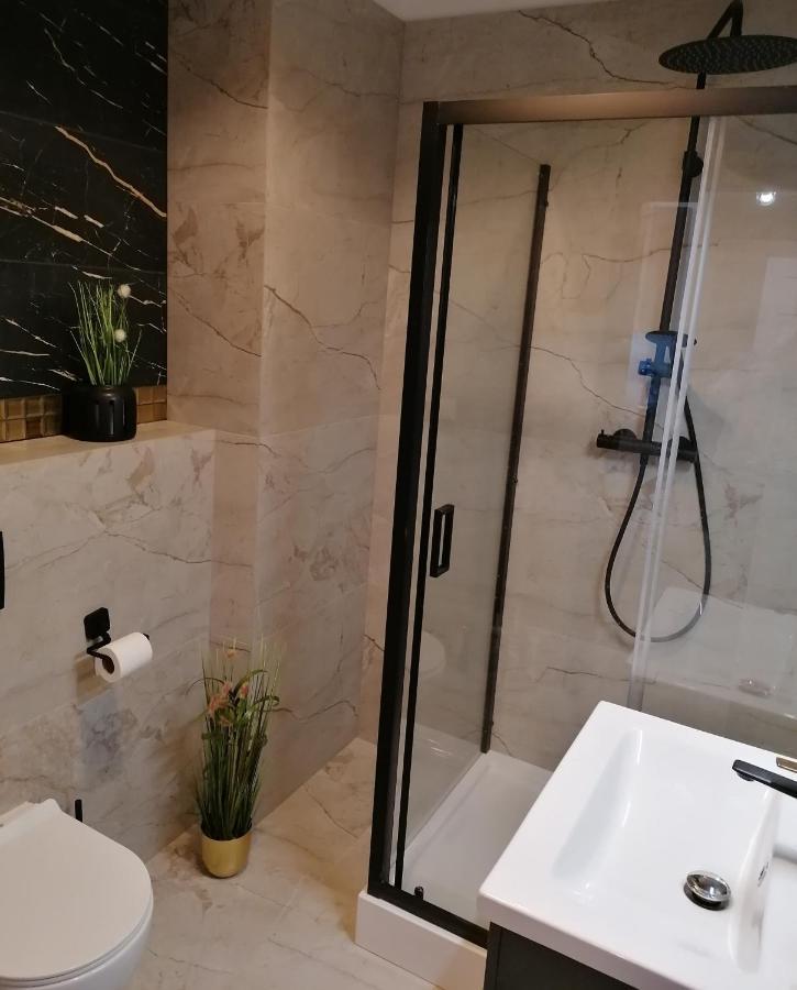 Szczecin Hanza Tower Apartment-Basen エクステリア 写真